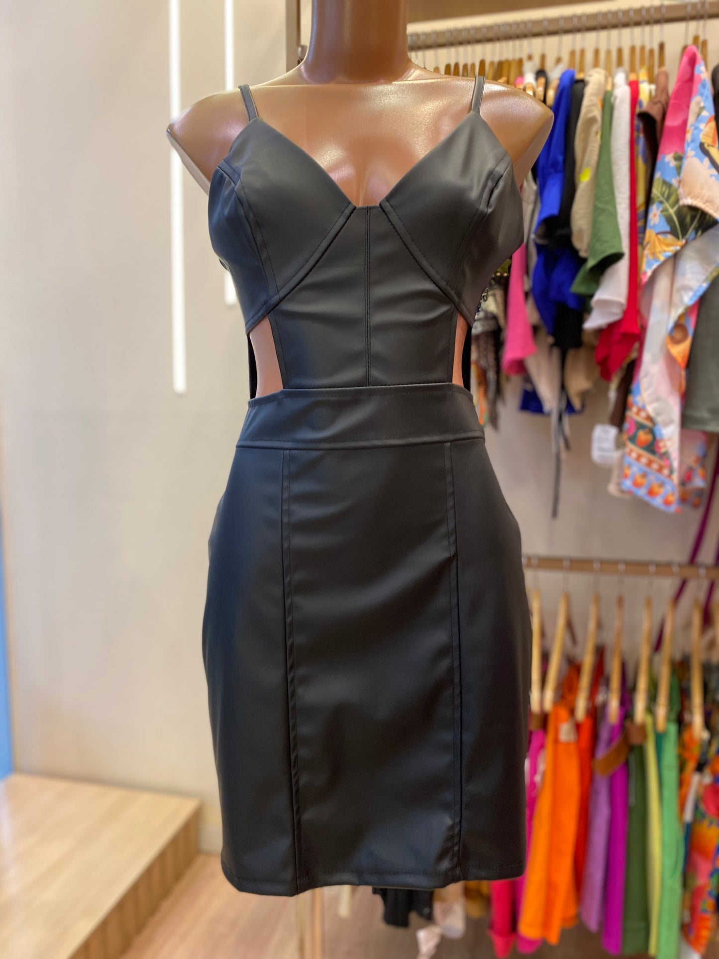 Vestido de napa