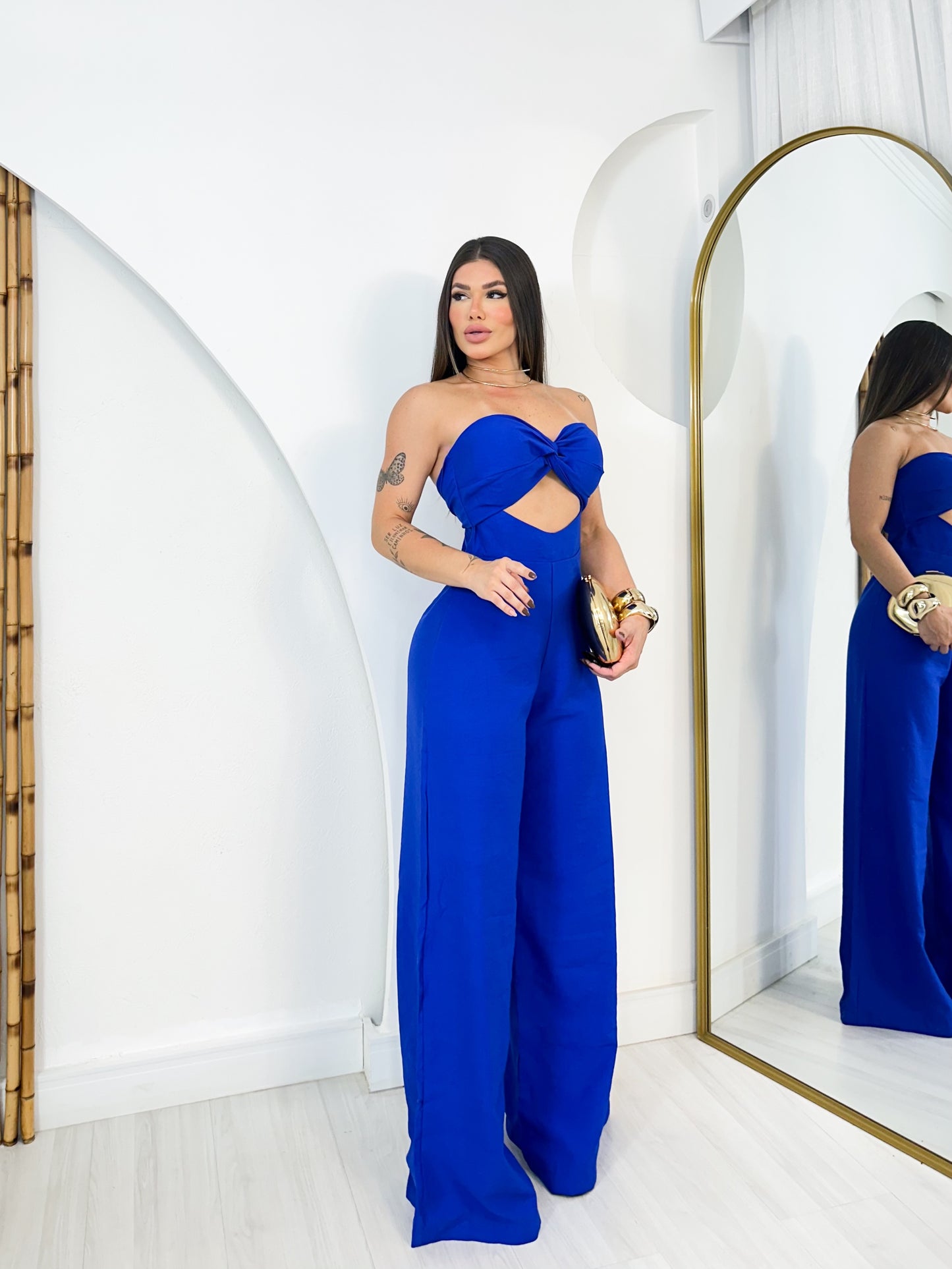 Macacão Nó Tomara Que Caia